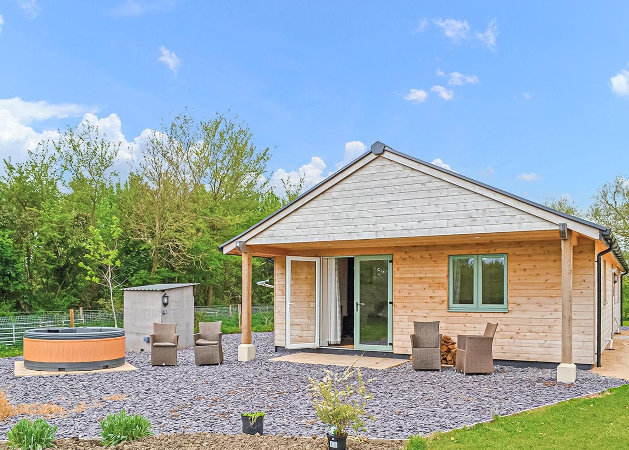 Little Moorland Farm Lodges Chapel Allerton 客房 照片